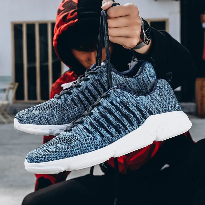 

New Arrival Men Casual Shoes Breathable Mesh Gym Training Althetic Outdoor Colorful Shoes Light for Brand Men Plus Size 48