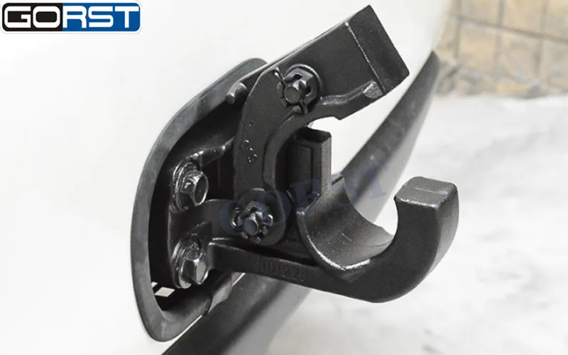 Auto front and rear bar car styling modified trailer hook cast steel for Nissan Patrol Y6 2010 - 2017-4
