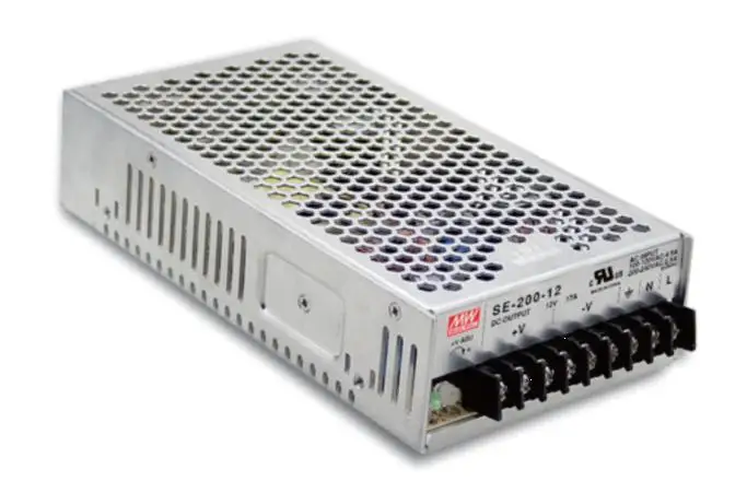 

se-200-12 12v 17ameanwell SE-200 12V 200 Single Output Switching Power Supply