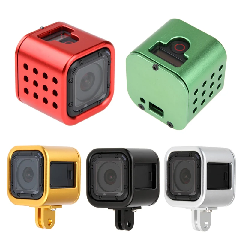 

Aluminum Frame Housing Case Protective Rugged Cage for Gopro 5 session/4 session Mental Mount for Gopro Session Camera Accessory