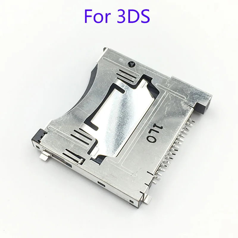10Pcs Original Card Socket For 3DS Replacement Repair Parts Game SD