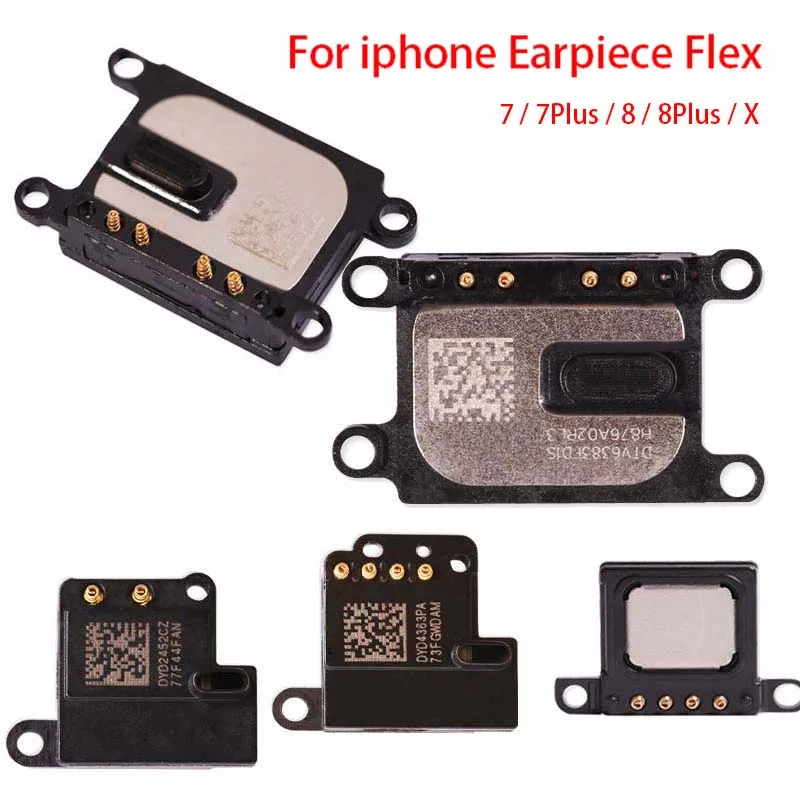 

Earpiece Ear Speaker for iPhone X 7 Plus 8 Plus 4.7'' 5.5'' Sound Flex Cable Replacement Repair Parts