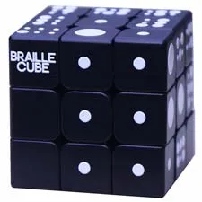 Обучающая головоломка для слепого Брайля с отпечатком пальца Neo Magico Cubo 3x3x3, развивающие игрушки, подарки для детей и взрослых