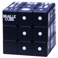 Слепой брайль отпечатков пальцев Обучения Головоломки Neo Magico Cubo 3x3x3 развивающие игрушки подарки для детей и взрослых