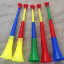 Free Shipping Cheerleading High Quality Fan Horns World Long VUVUZELA Football Fan Cheering Horns Football Trumpet Loudspeaker