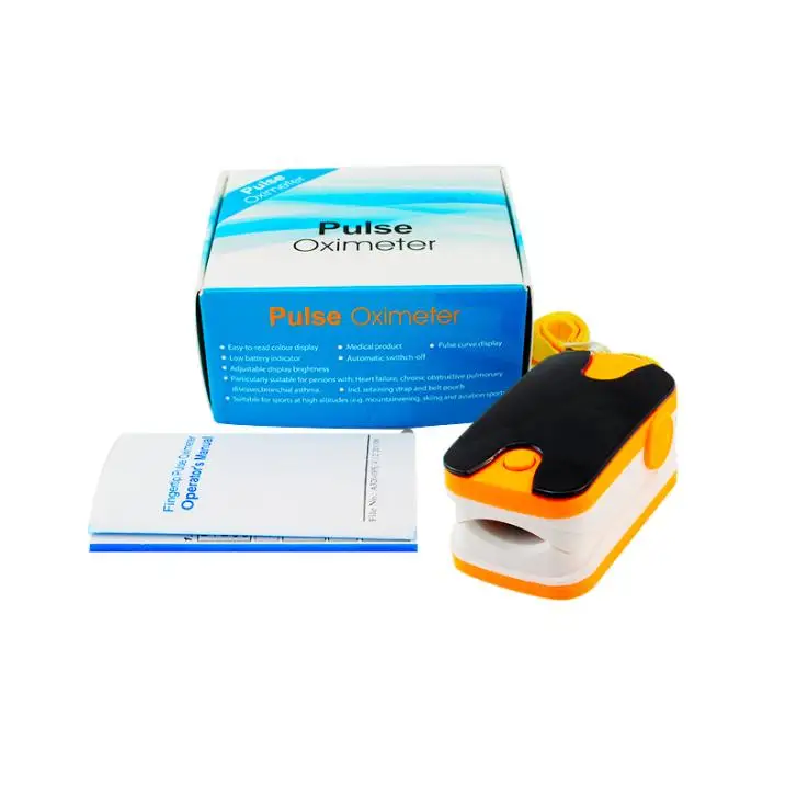 

Orange Direct Selling CE&FDA home care blood pressure monitor SpO2 saturation oximetro tensiometro OLED Finger Pulse Oximeter A