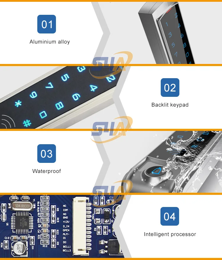4Touch Screen Standalone Access Controller