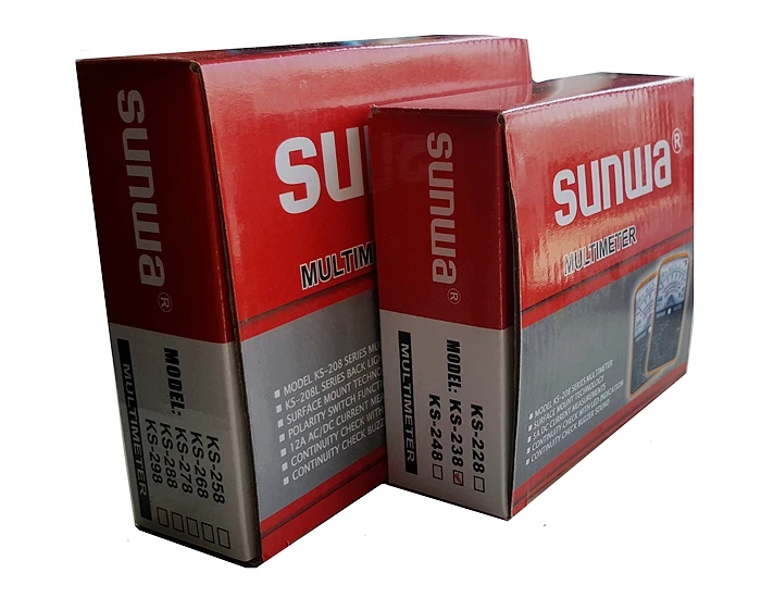 SUNWA KS 268L аналоговый мультиметр новый дизайн ручной мультиметр. ACA/12A ACV/DCV: MAX1200V|handheld