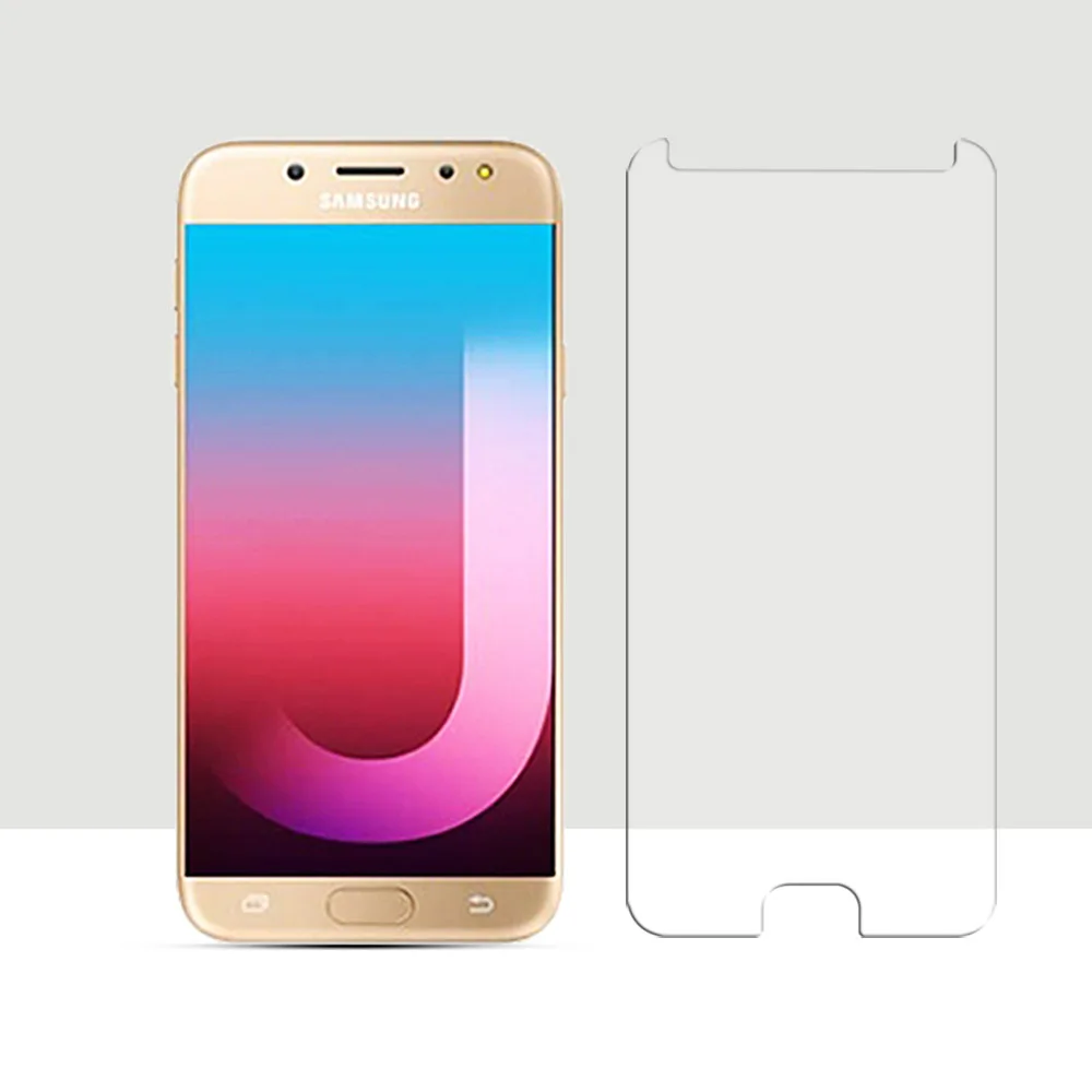 Закаленное стекло для Samsung Galaxy J7 Pro Защитная пленка экрана 2.5D закругленные края