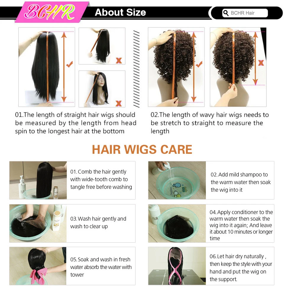 BCHR длинная волна 13*4 парик фронта шнурка для черных женщин боковая часть#1 черный парик шнурка термостойкие волосы