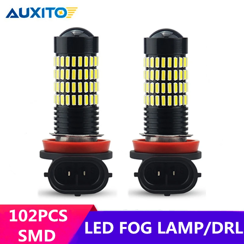 H11 светодиодный туман светильник H1 H8 лампы 9006 SMD 4014 DRL светодиодные для BMW E87 x5 e53 E46