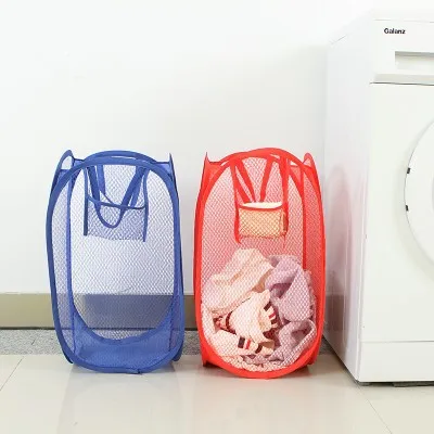 

Dirty clothes plastic laundry basket Bathroom Toy Storage - Easy to carry