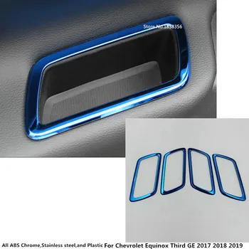 

Top Car Cover Stick Trim Stainless Steel Door Inner Handle Bowl Frame 4pcs For Chevrolet Equinox Third GE 2017 2018 2019 2020