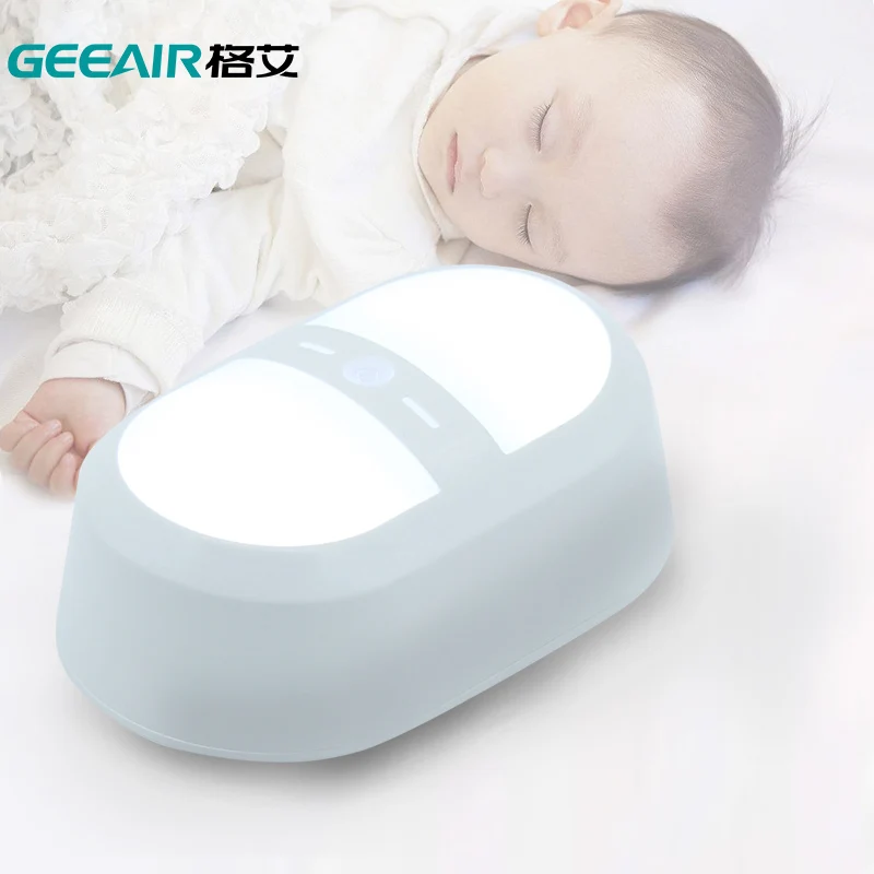 

GREEAIR wireless LED wall Light Automatic PIR Motion Sensor Activated Induction Light Lamp Indoor& Outdoor Use Battery Operated