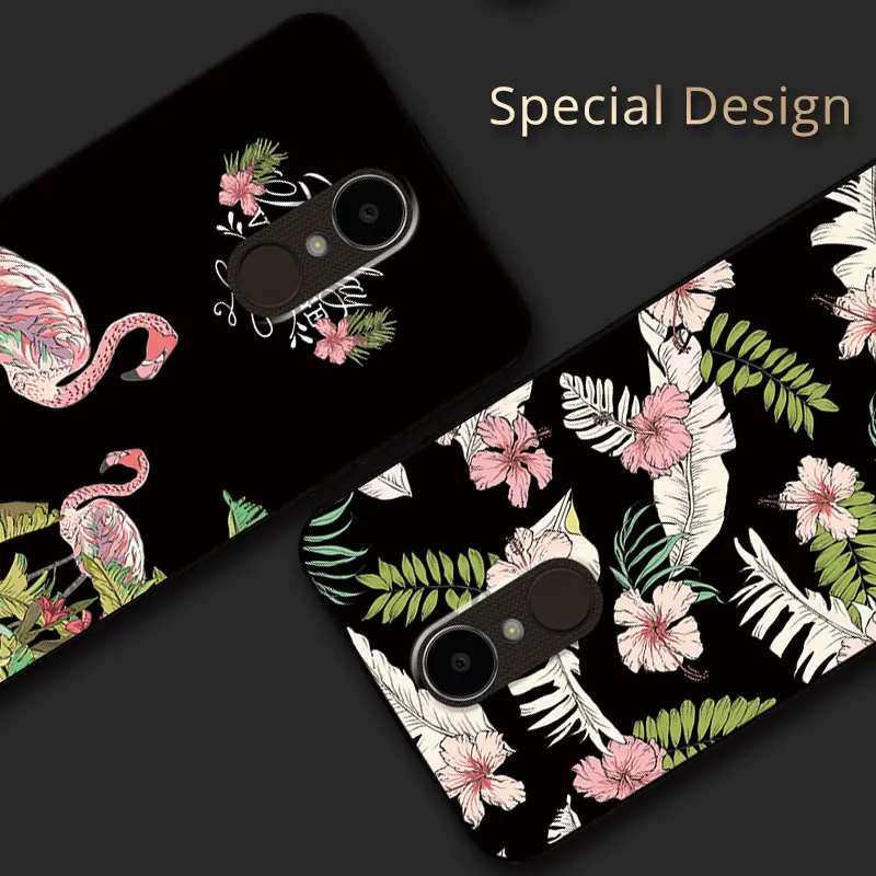 

Newest 3D Relief Classic Phone Case For LG K7 2017 X230 Flower Soft TPU Captain America Cover For LGK7 2017 X230 Back Shell 5"