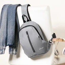 DEELFEL Слинг Сумка Для мужчин зарядка через usb плечо сумка через плечо водонепроницаемость груди мешок для подростков мальчиков Курьерские сумки для ipad