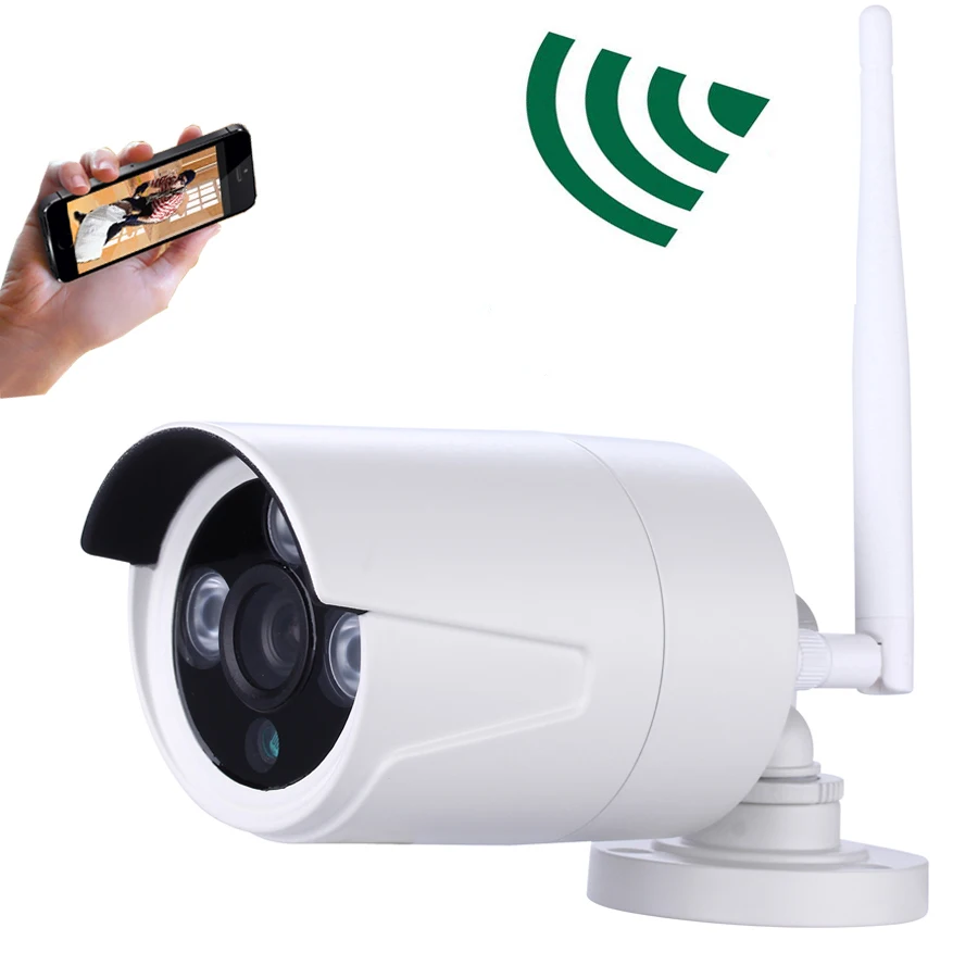 Беспроводной Wi Fi Камера H264 + XMeye Hi3518E 720 P/960 P IP открытый Ночное видение Обнаружение