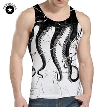 Новинка, модные мужские летние топы на бретелях, Забавные 3d геометрические принтованные майки, Брендовые мужские повседневные жилеты в стиле ретро, Мужская одежда для фитнеса