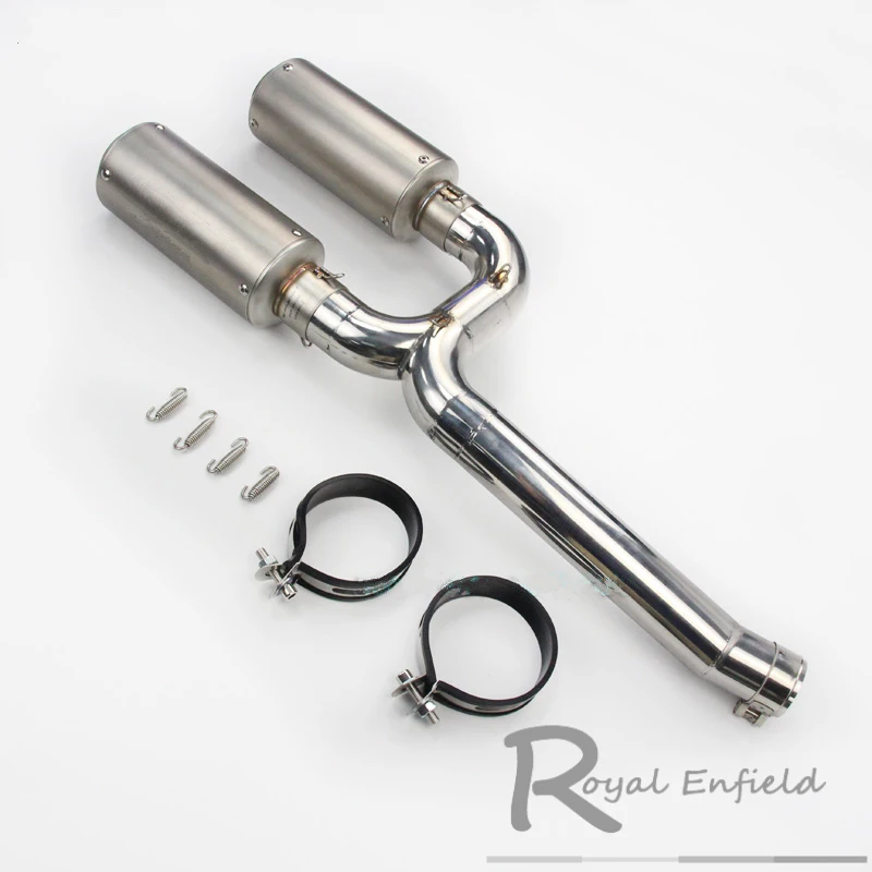 FZ-6N FZ-6S completa del sistema de deslizamiento para Yamaha FZ6N FZ6S FZ6 FZ 6 de Escape de la motocicleta silenciador de Escape con medio de enlace tubo