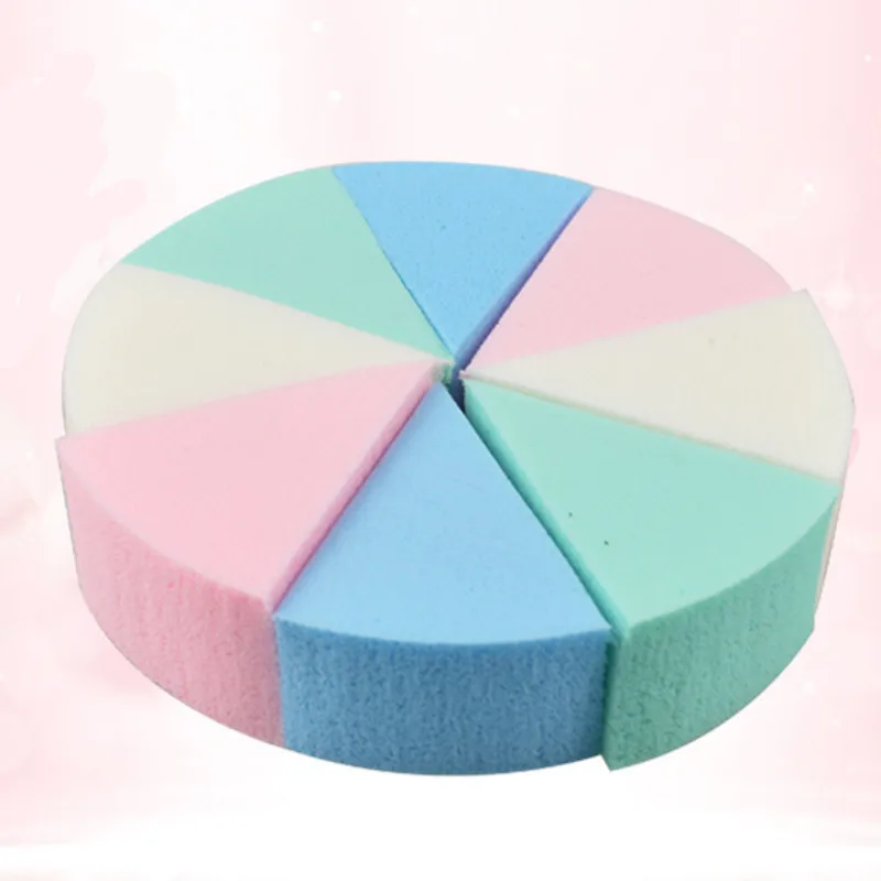 

8 шт./партия, разноцветные губки для макияжа