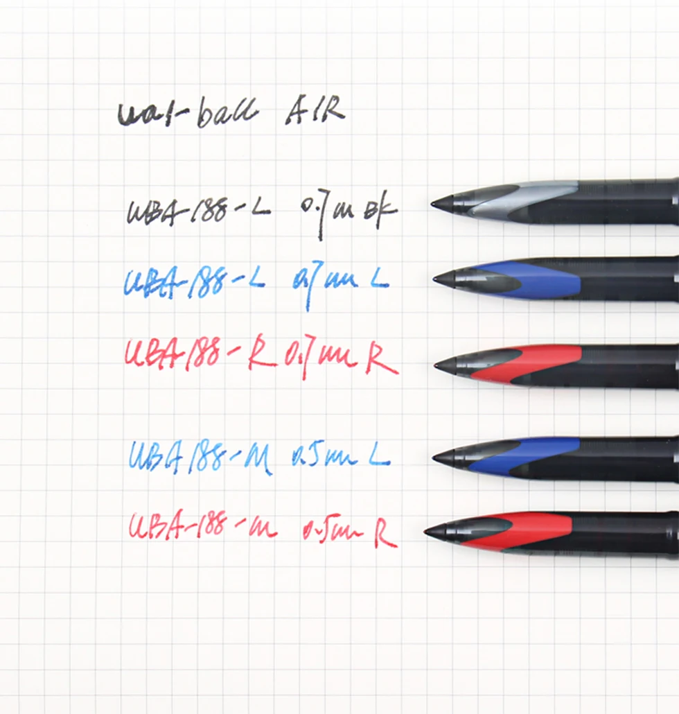 1 шт Япония Uni-ball AIR Rollerball ручка 0,5/0,7 мм эскизы/Рисование ручки для подписи мультфильм искусство маркер UBA-201