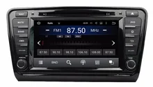 1024*600 Android 5.1 HD 1 din 8″ Car PC Radio DVD for Skoda Octavia 2014 2015 With GPS 3G/WIFI Bluetooth IPOD TV USB DVR AUX IN