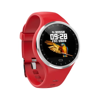 

Fitness Tracker Smart Bracelet Round Color Screen Step Heart Rate Blood Pressure Measurement Stopwatch IP67 Waterproof 1.22 Inch