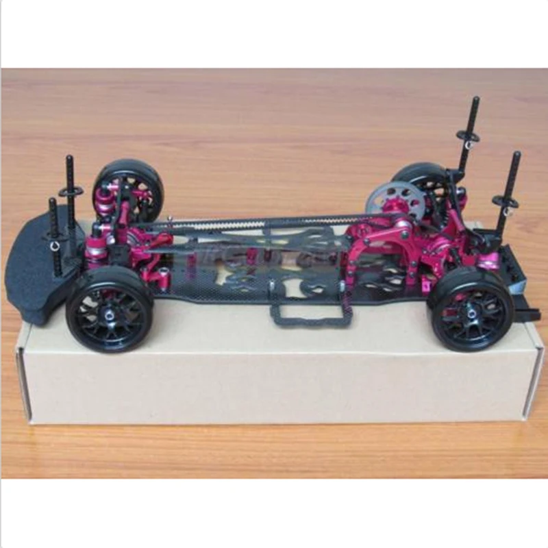 1/10 сплав и карбон SAKURA D4 AWD EP Drift Racing Car Frame Kit # KIT D4AWD|sakura d4|sakura d4 awdcar frame |