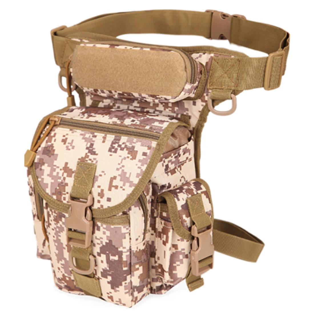 ARESLAND 2017 Unisex Military Waist Pack Bag Waterproof Women Leg Hip Bags  Belt Men Male Fanny Pack Multi-Purpose For Nerf CS