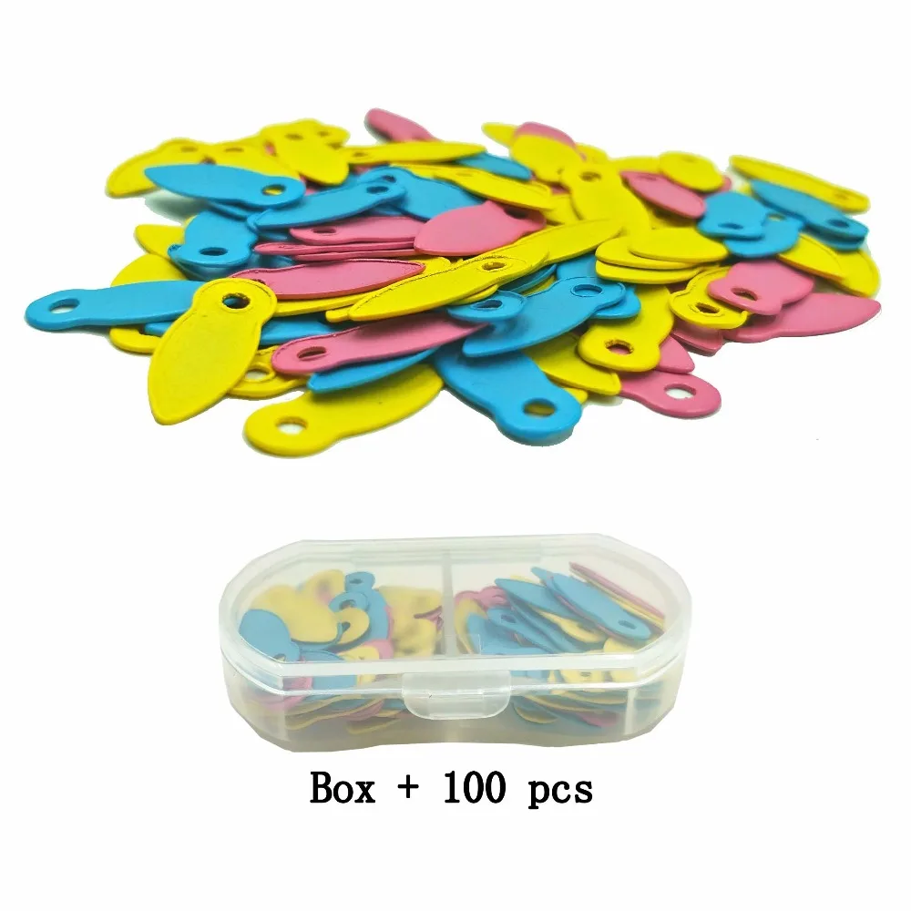 

100pcs + Storage Box Diy Photo Album Frame Decoration Brads Scrapbooking Rotating Locks Buttons Embellishment Brads 6 Color