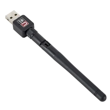 

Mini USB Wi-fi 150 Mbps 2dB Dongle Receiver 802.11b/n/g Wireless Network Card with CD Hot Sale