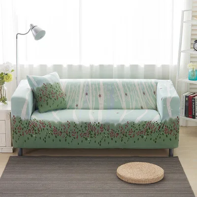 WLIARLEO чехол для дивана, большой эластичный чехол в пасторальном стиле, чехол для дивана с двумя/тремя/четырьмя сиденьями, чехлы для дивана, Декоративные Чехлы для дома - Цвет: Sofa Cover 2
