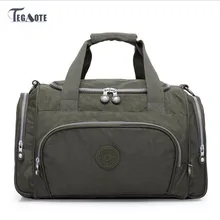 TEGAOTE, Женский светильник, сумки для путешествий, большая Вместительная дорожная сумка, большая Повседневная сумка, нейлоновая водонепроницаемая сумка, женские сумки