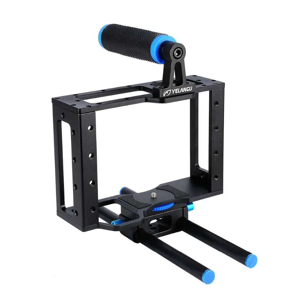 

Protecting Case C1 DSLR Camera Cage Mount with Top Handle Grip Camera Photo Studio Kit camera rabbit cage stabilizer