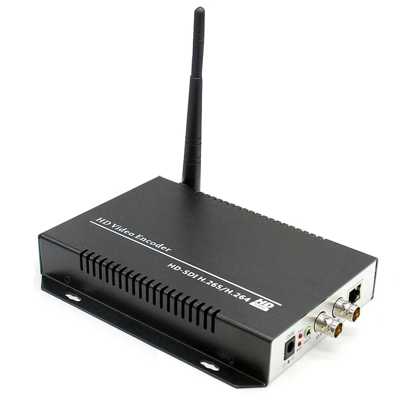 Беспроводной кодировщик HEVC H.265 H.264 SD HD 3G SDI to IP потоковое видео Wi Fi с поддержкой HTTP