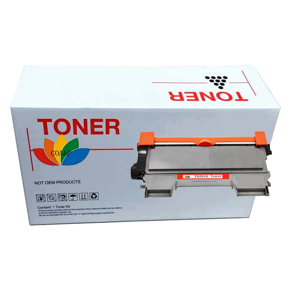 kort Forbedring skildpadde 1 x TN2010 Toner Cartridge For TN-2010 DCP-7055 HL-2130 HL-2132 HL-2135W  Printer