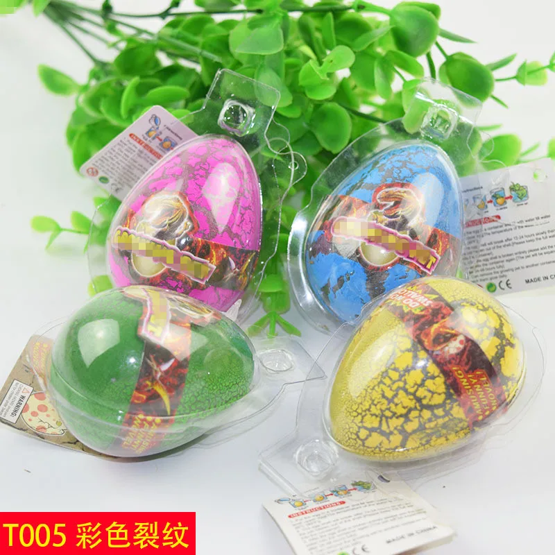 

1pcs Big Size Colorful Dinosaur Eggs Hatching Growing Dinosaur Baubles Add Water Grow Funny Toys Children Kid Gift Magic Egg