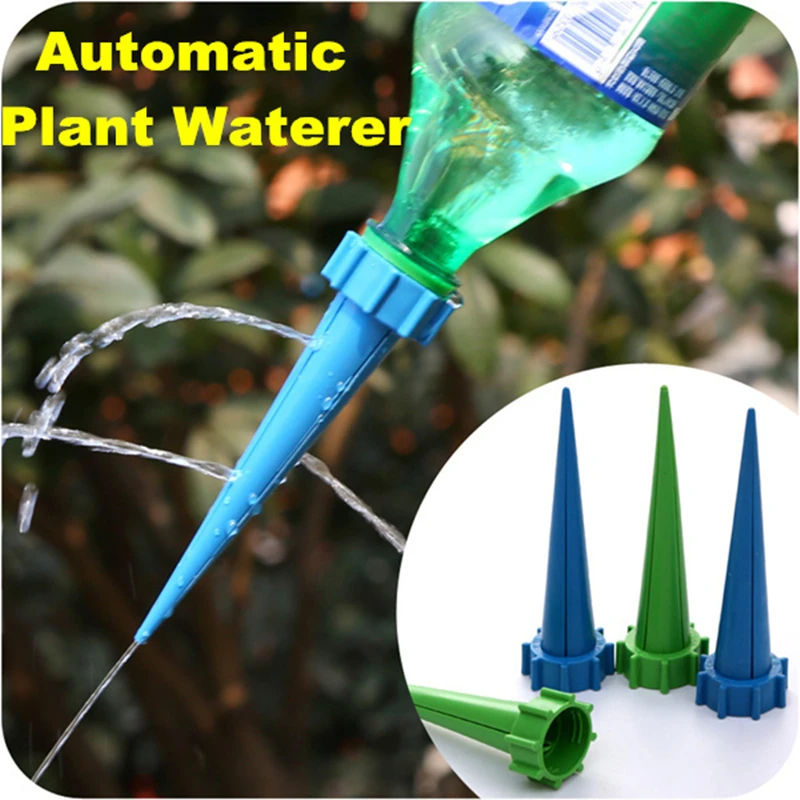 4 Pcs A Set DIY Automatic Plant Watering Accessories Seepage Device Potted Plant Watering Club