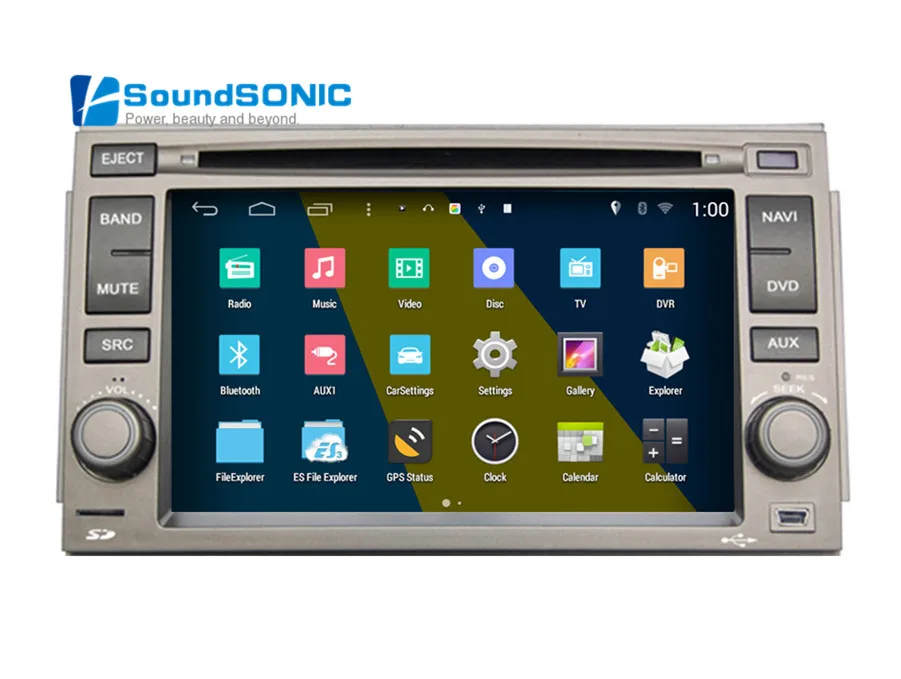 Cheap For Hyundai Azera Android 4.4.4 S160 Auto Car Radio Stereo CD DVD GPS Navigation Sat Navi Autoradio Bluetooth Multimedia System 1