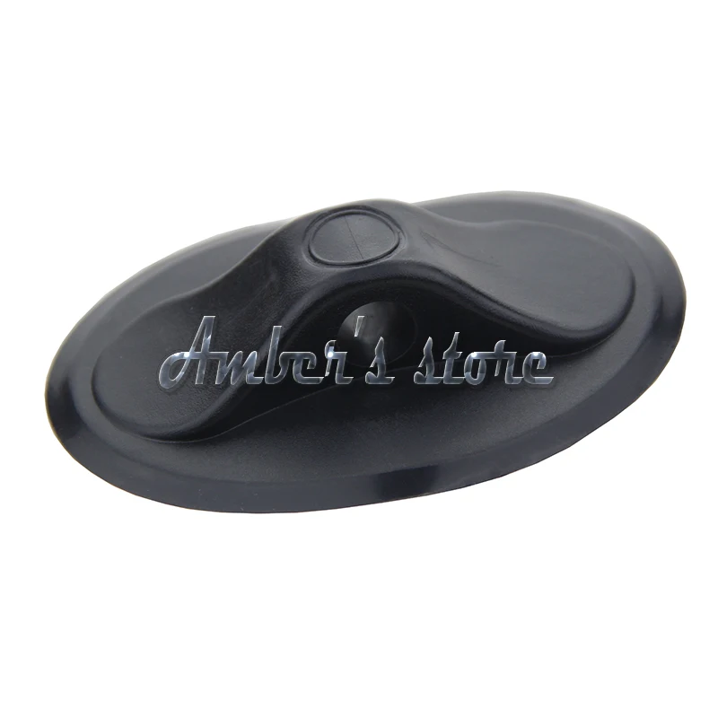 2 шт. овальные пряжки с одним отверстием серые/черные для байдарки надувная лодка