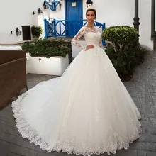 Свадебные платья в стиле бохо с длинными рукавами на заказ, кружевные аппликации, свадебные платья для невесты, свадебное платье