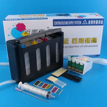 

Universal 4Color Continuous Ink Supply System CISS kit with accessaries ink tank for EPSON T10 T11 T20 TX100 TX200 TX400 Printer