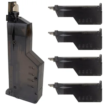 

5Pcs/lot Shooting Paintball Plastic BB Seed Loader Airsoft 150rd Quick Speedloader Combat War Games Hunting Bullet Carrier