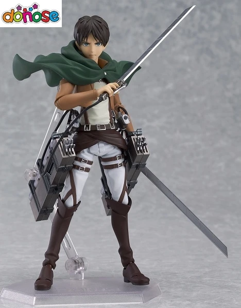 Японское аниме атака на Титанов Eren Yeager Figma 207 ПВХ фигурка Коллекция Модель игрушки 2 лица