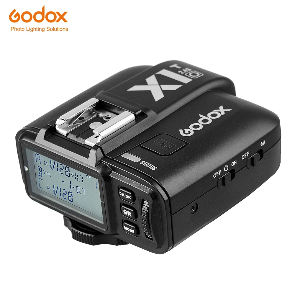 

In stock Godox X1T X1T-O 2.4G Wireless Speedlite Flash Transmitter Trigger for Olympus Panasonic Cameras