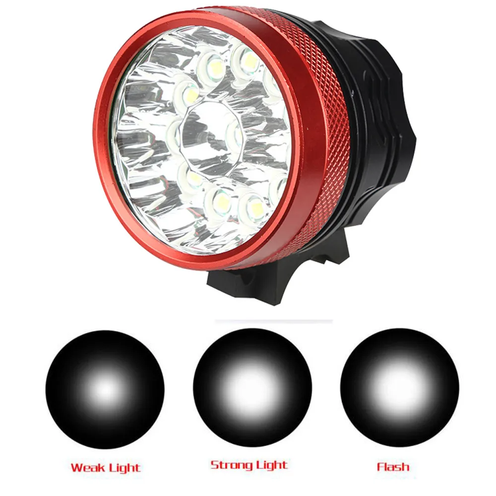 30000LM 12 x XM-L T6 LED 6 x 18650 Bicycle Cycling Light Waterproof Lamp rechargeble LED bicycle light new A30 30000LM 12 x XM-L T6 LED 6 x 18650 Bicycle Cycling Light Waterproof Lamp rechargeble LED bicycle light new A30
