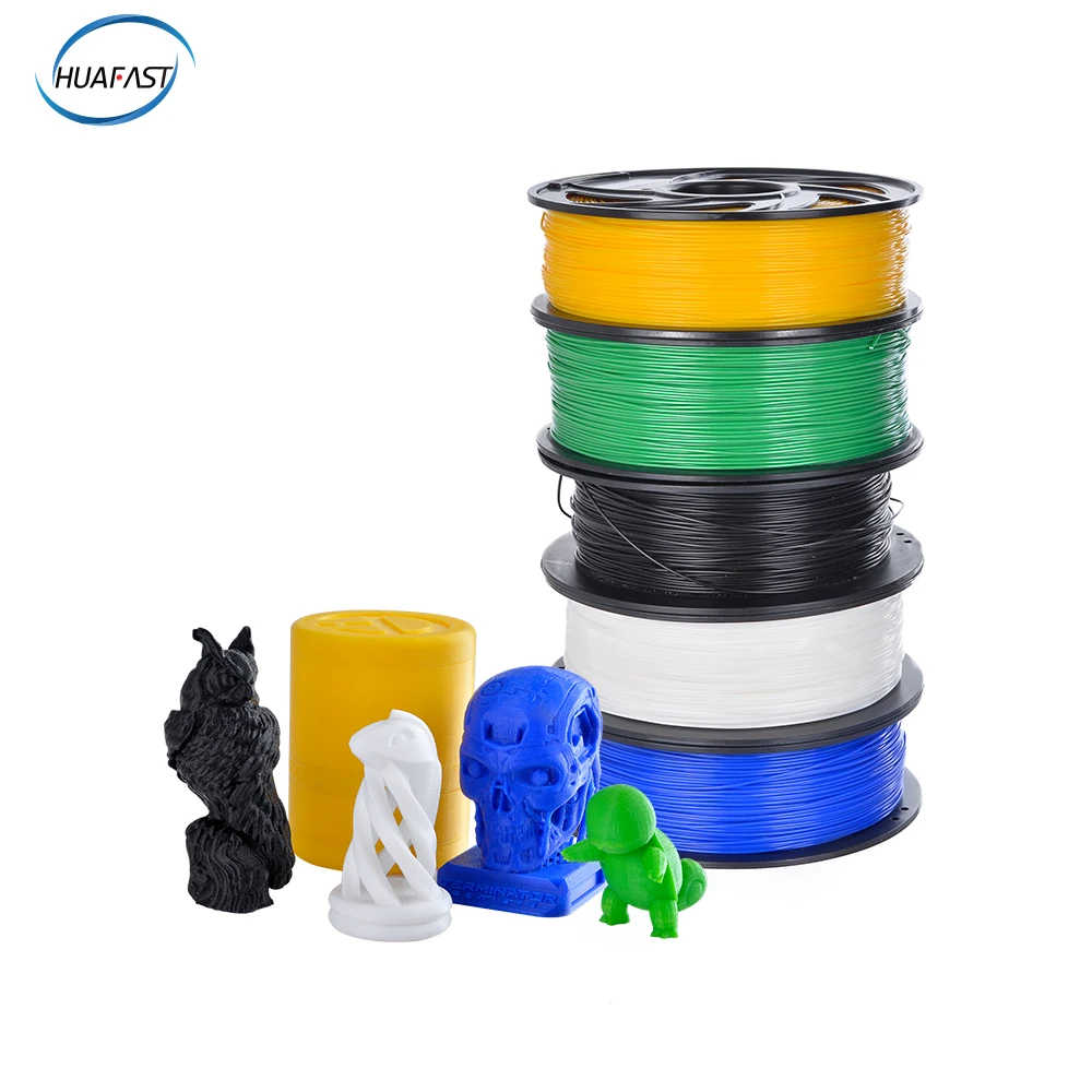 Pаспродажа HUAFAST PLA нити для 3d принтера материалы 1,75 мм 1 кг 0,25 кг ABS 3D печать Ручка нити пластиковые детали подходят для creality