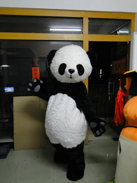 Clothing giant panda panda stuffed animal mascot costume