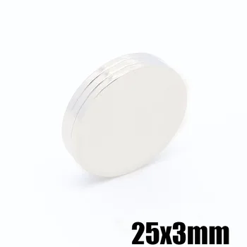 

20pcs 25x3 mm Strong Neodymium Magnet N35 25*3 mm Round Rare Earth Permanet Magnets 25x3mm Super Strong Rare Earth Magnets
