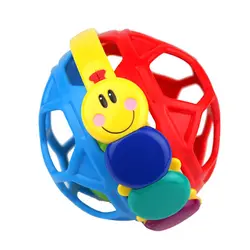 Новые детские дети Игрушечные лошадки Обучающие новорожденного Музыкальный шар колокол игрушки-погремушки подарки для Обувь для